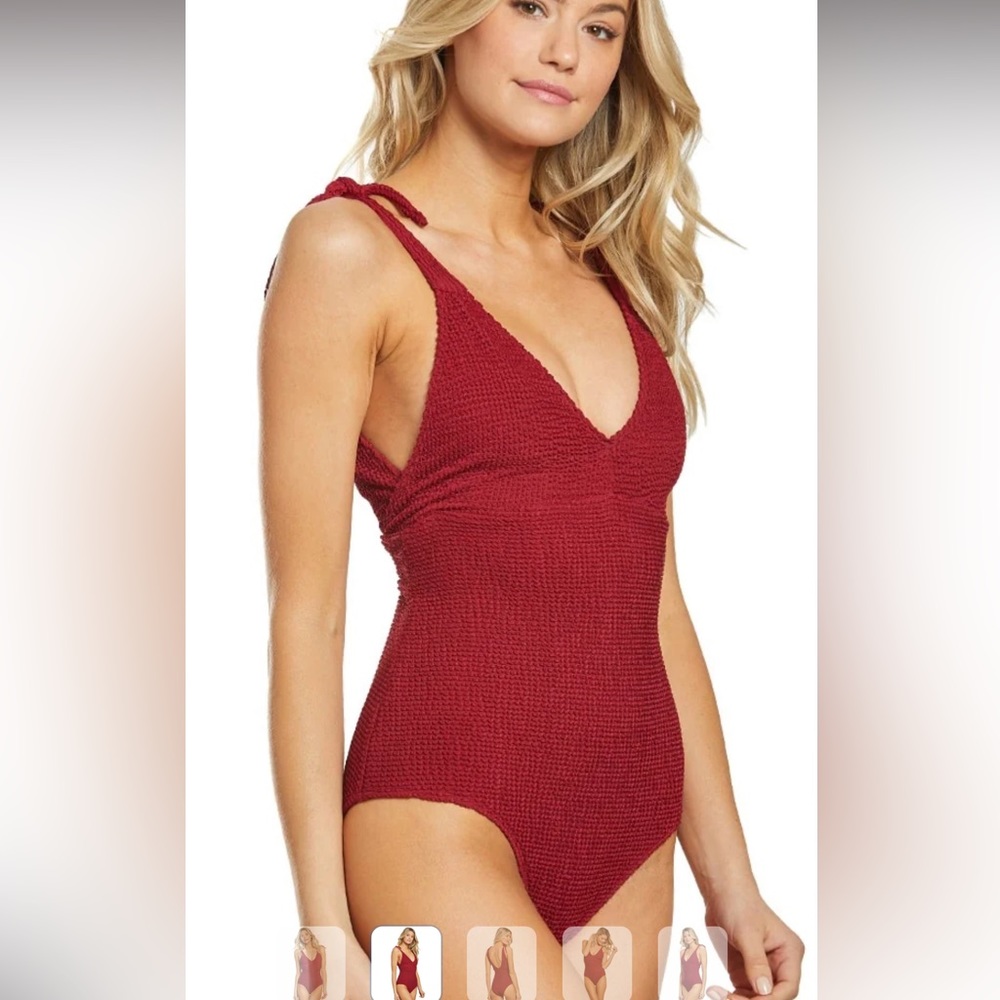 Seea Kirra One Piece in Ruby - Medium